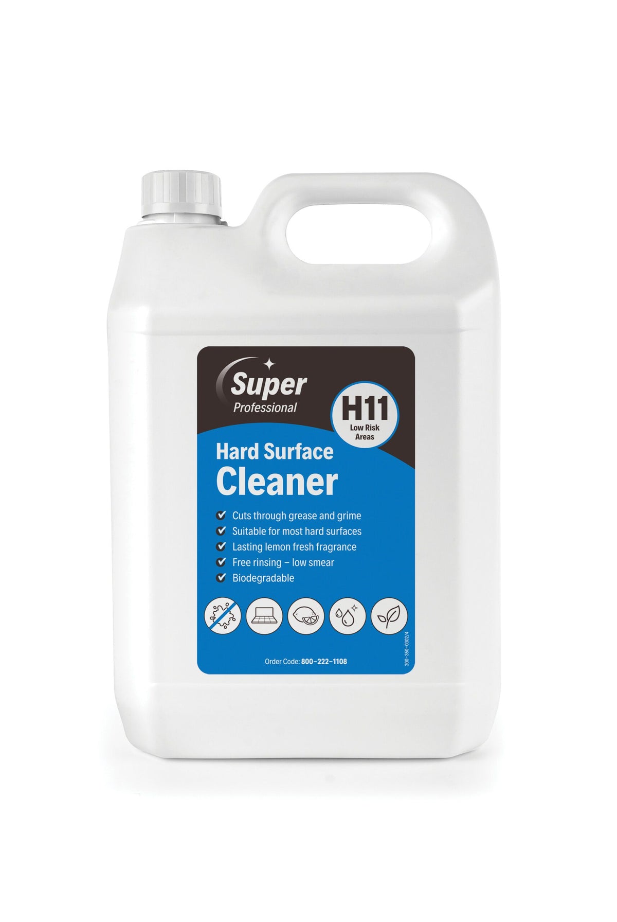 Super Hard Surface Cleaner Lemon (H11) 5L